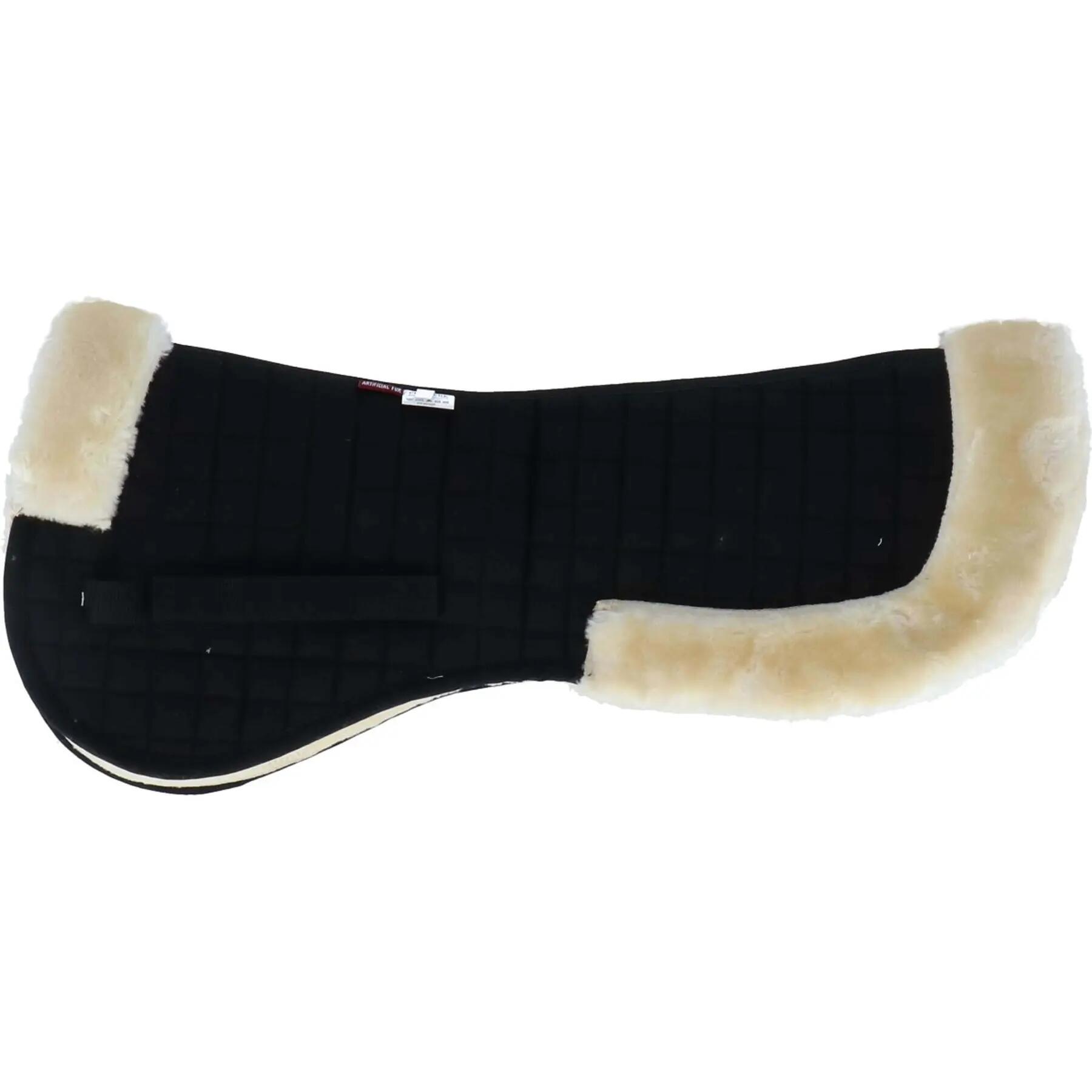 Zadelonderlegger voor paarden met synthetisch bont Premiere 2/4