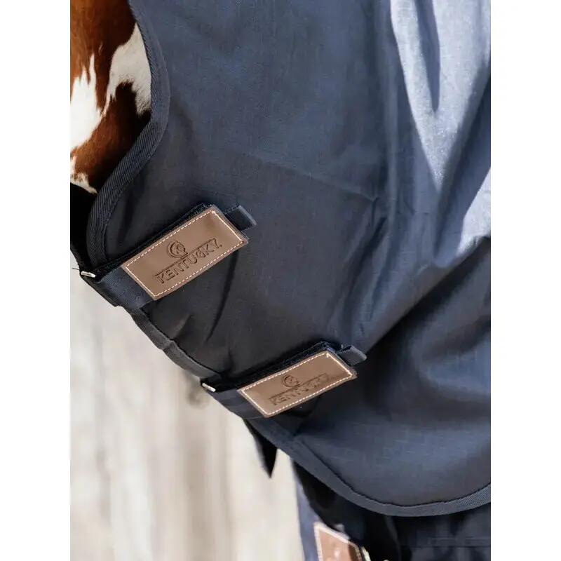 Outdoor-Decke mit Fleece-Halsabdeckung für Pferde Kentucky All Weather Quick Dry 5/5
