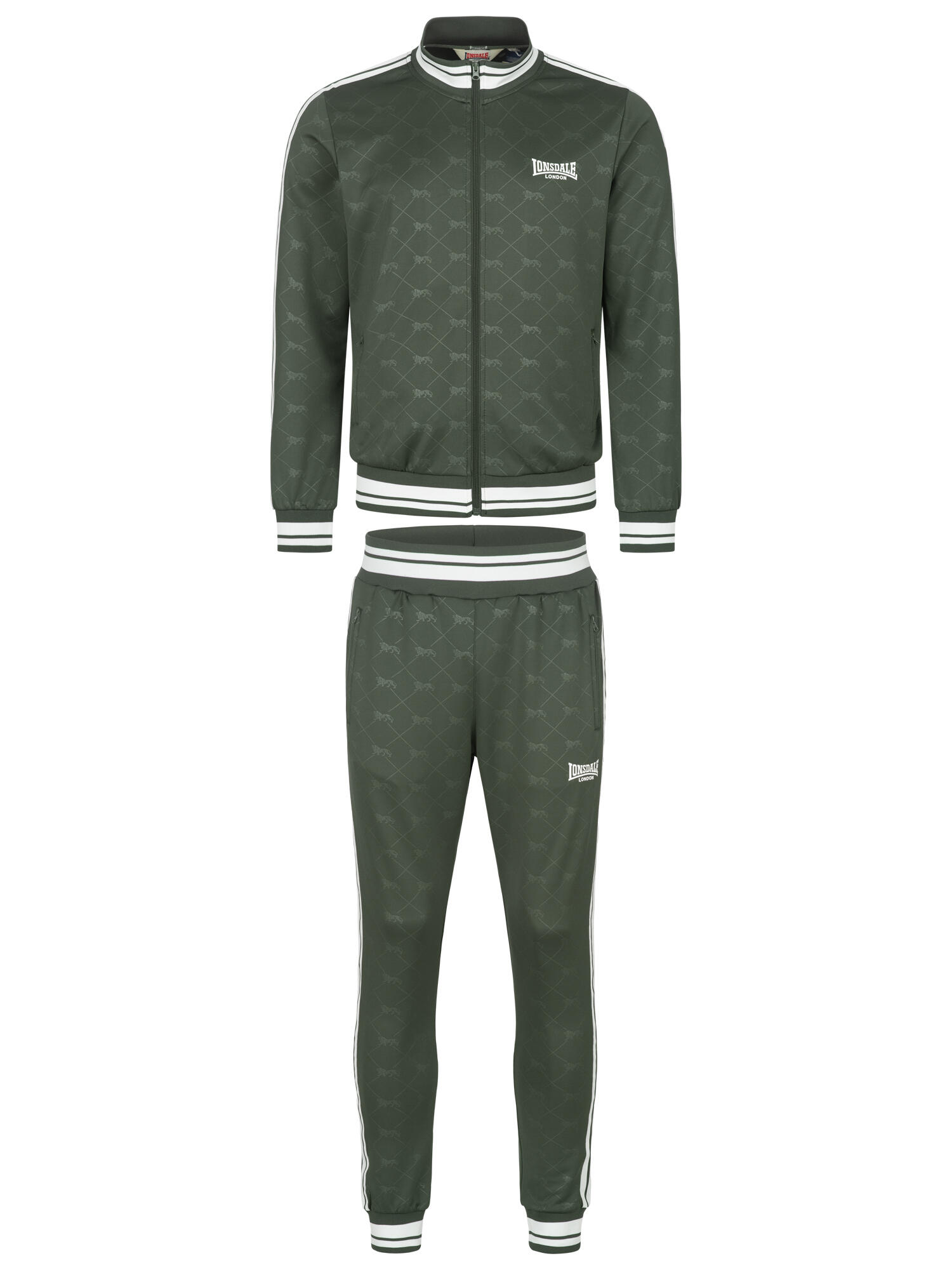 LONSDALE Heren trainingspak slim fit ASHWELL 2/6
