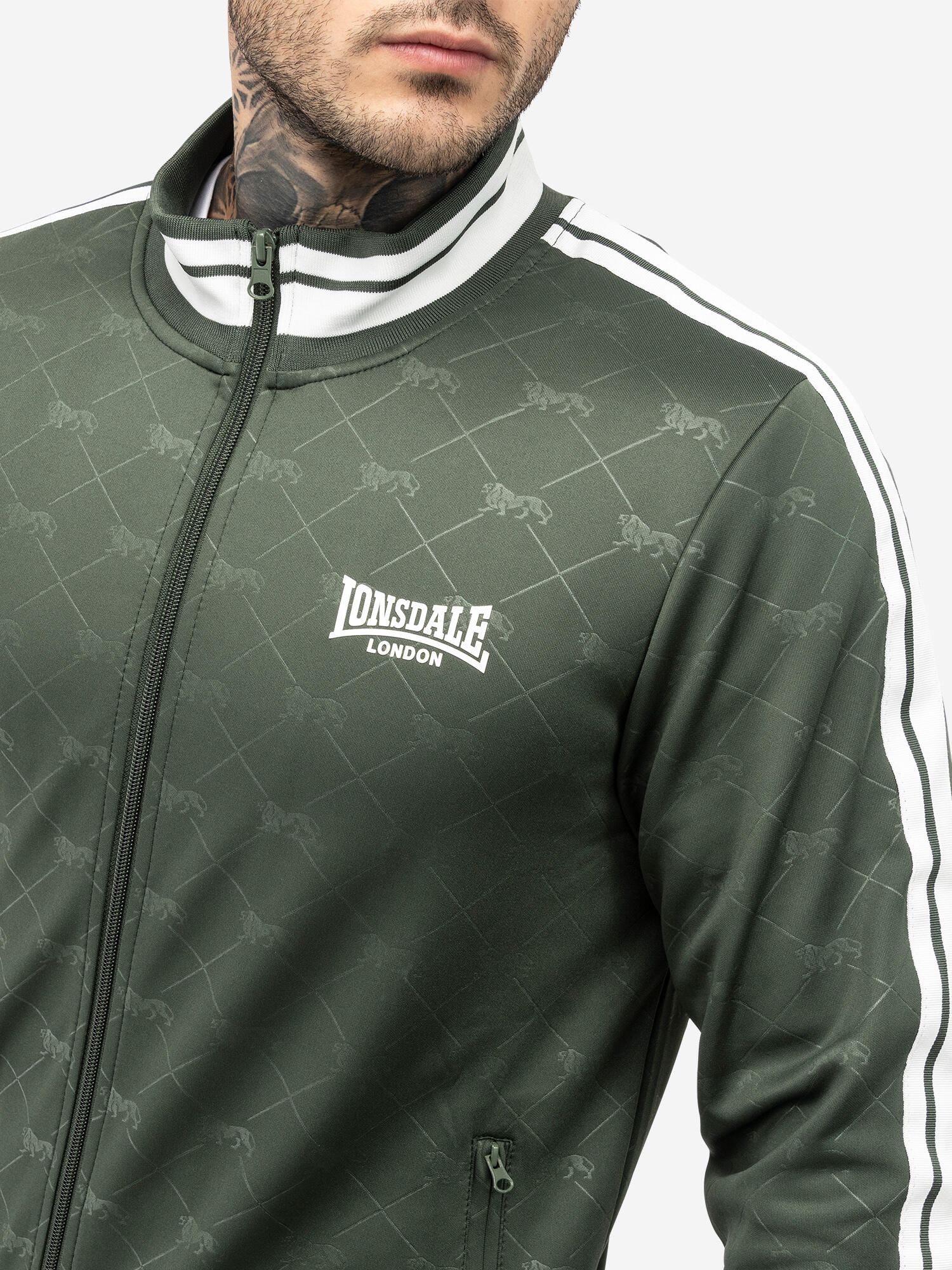 LONSDALE Heren trainingspak slim fit ASHWELL 5/6