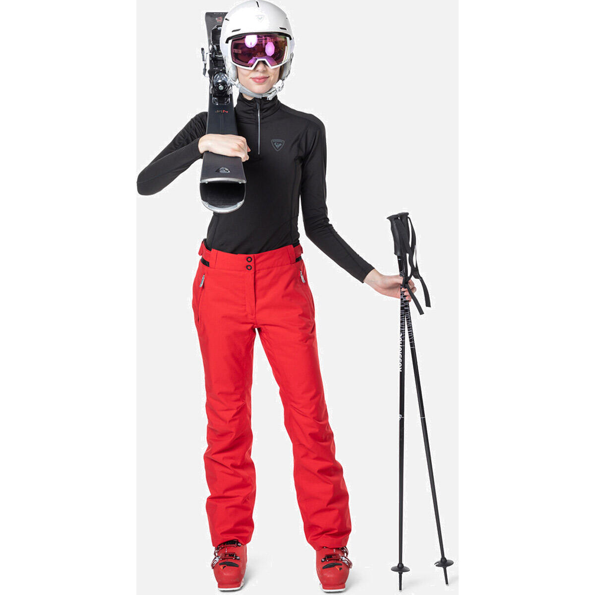 Forro polar de mujer Rossignol Classique 1/2 Zip 2/5