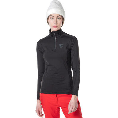 Klassieke dames 1/2 zip coltrui rossignol