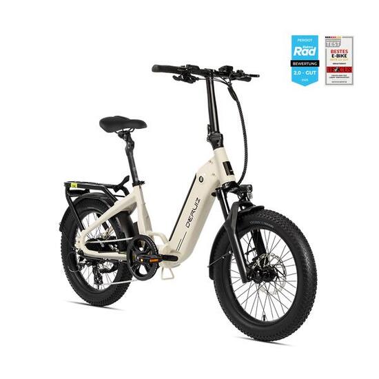 Peridot E-Bike 20" 250W 55Nm Motor 48V 500Wh Shimano 8 Versn.
