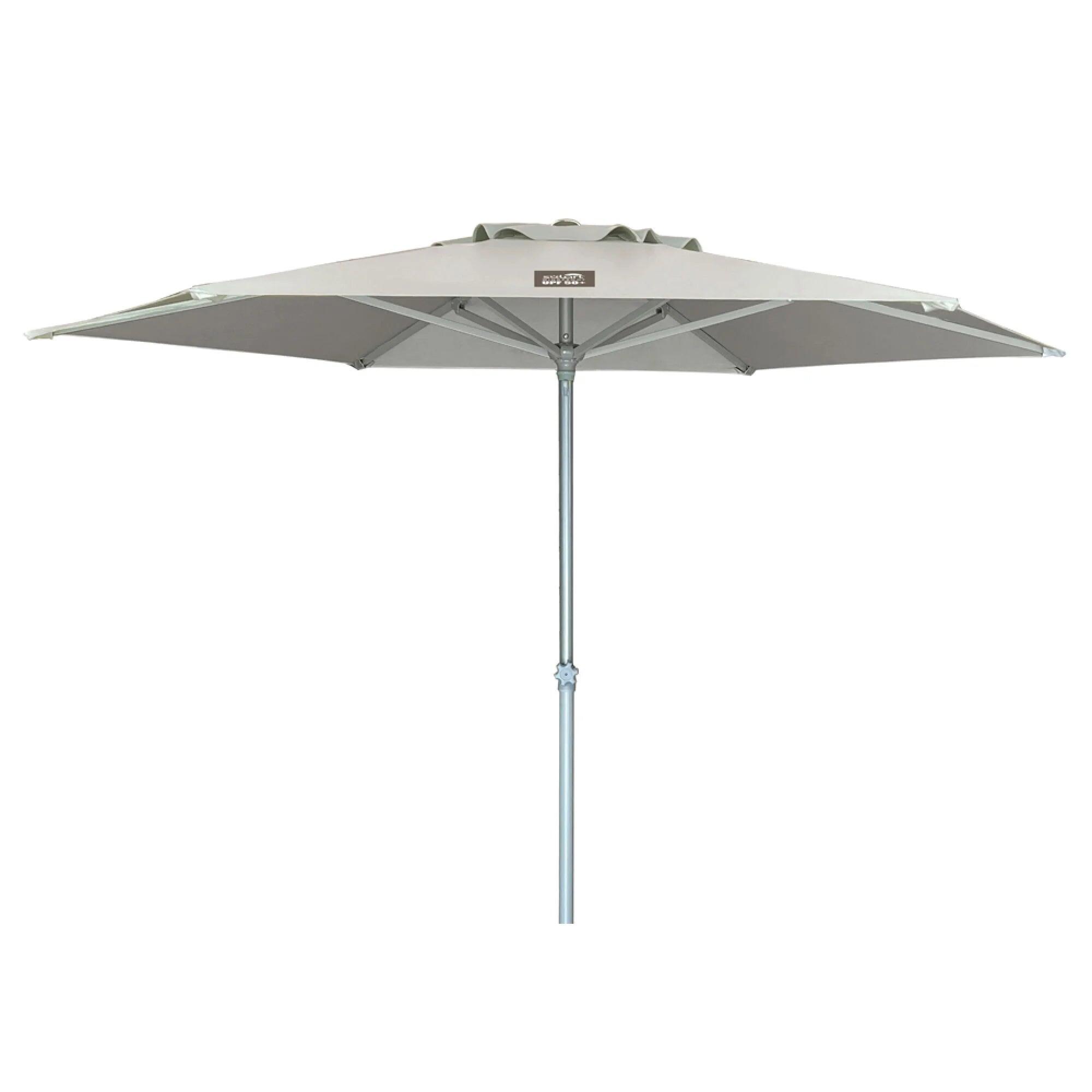 Umbrelă plajă Solart 230 cm UPF50+ 6 spite oțel, Beige