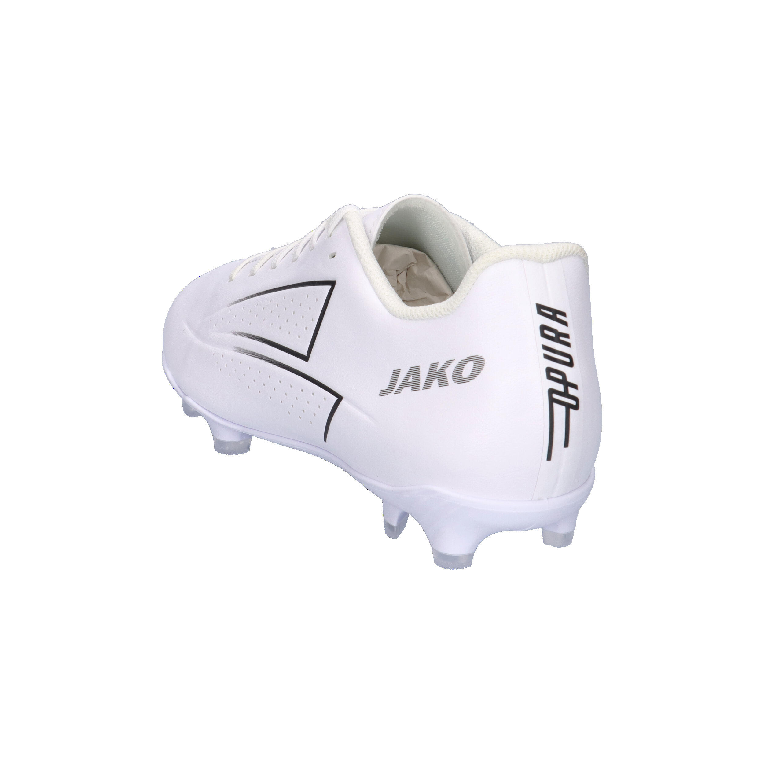 Jako Opura Team Chaussures de Football FG - Blanc/Noir 4/7