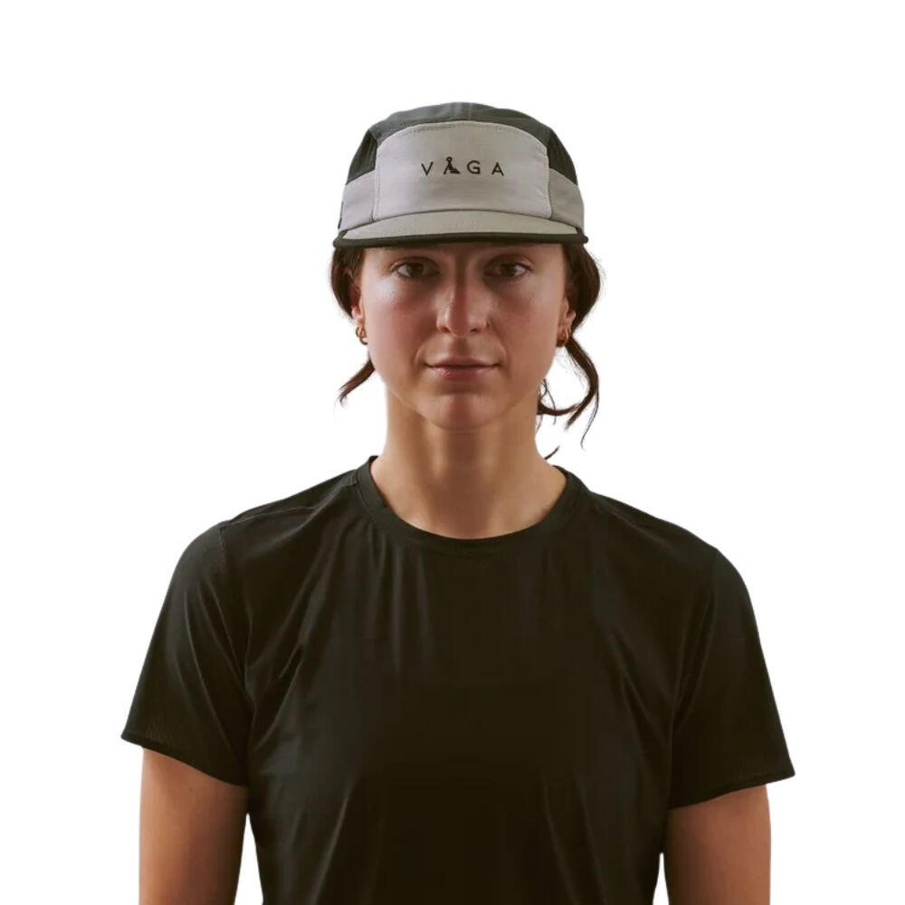 Boné Running Club Cap Cinza Claro/Cinza Médio/Preto corrida Unisex Cinzento Vaga 3/3