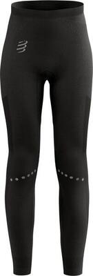 Women's compressport winter running legging black