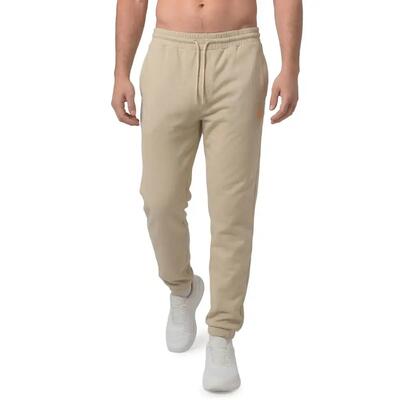 Pantaloni da tuta tennis uomo Topspin Beige Beige