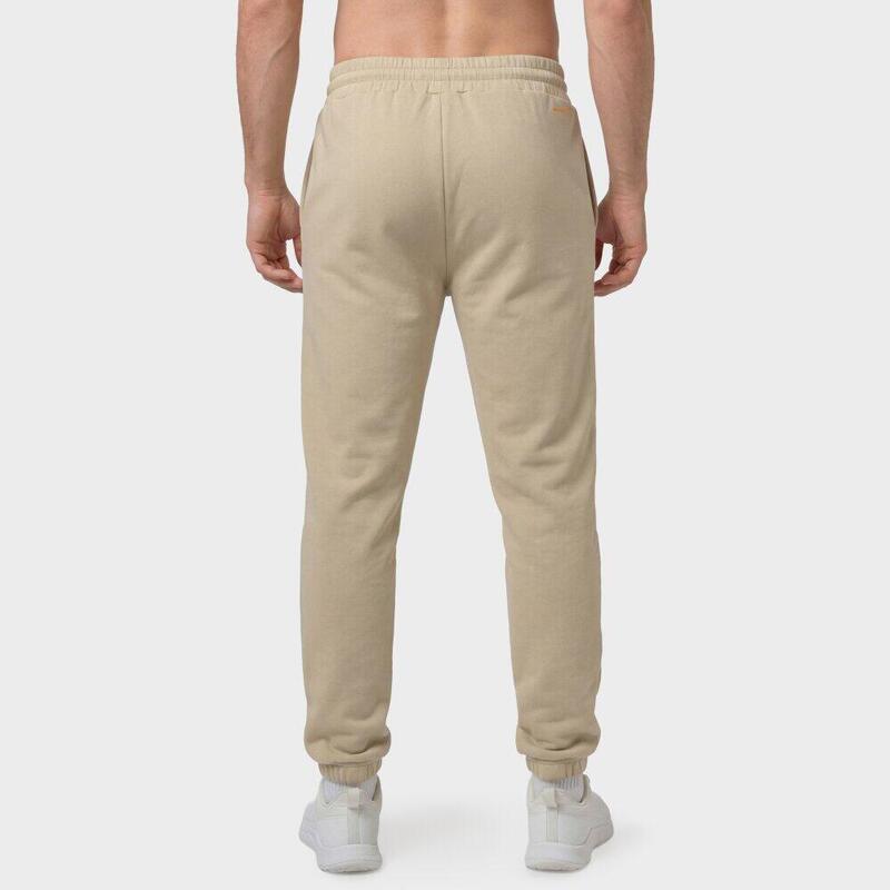 Pantaloni de trening pentru pentru bărbați Topspin Beige Bej