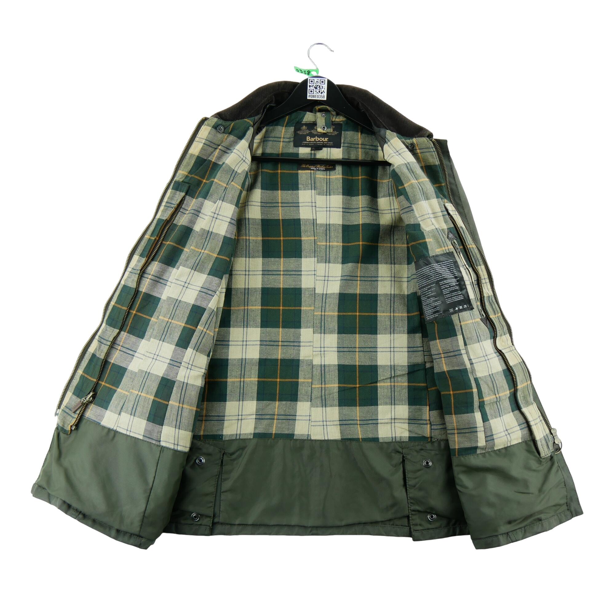 Seconde vie - Parka Homme  Tartan Wax Huilé - Très bon état 3/7