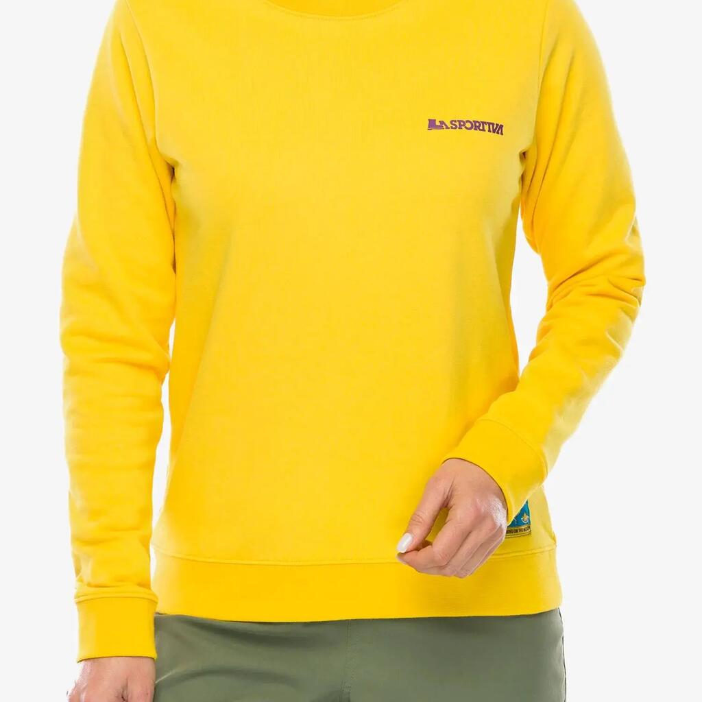 Sweatshirt round neck woman La Sportiva Climbing on the Moon