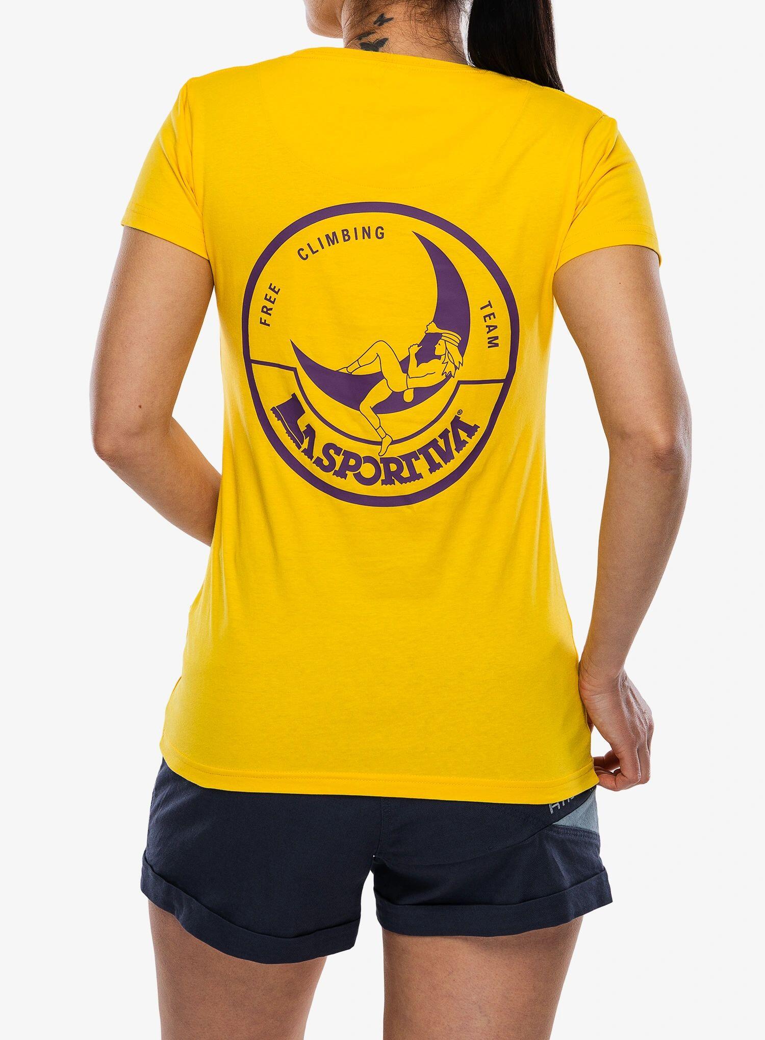 Koszulka bawełniana damska La Sportiva Climbing on the Moon T-Shirt 3/6