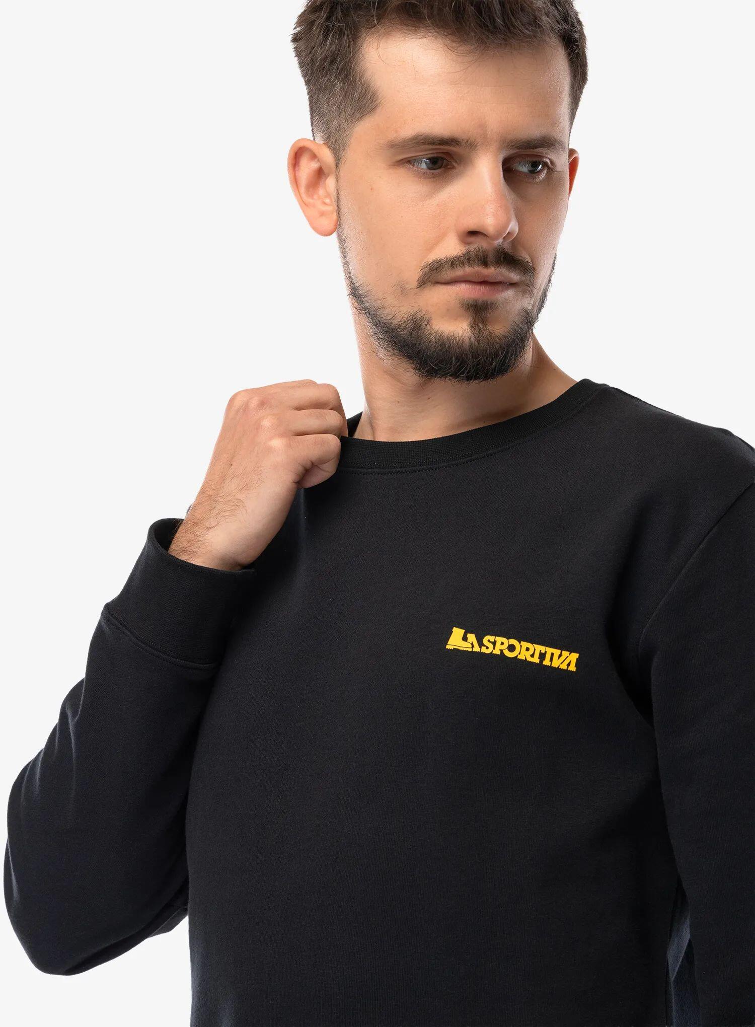 Bluza bez kaptura La Sportiva Climbing on the Moon Sweatshirt 6/7