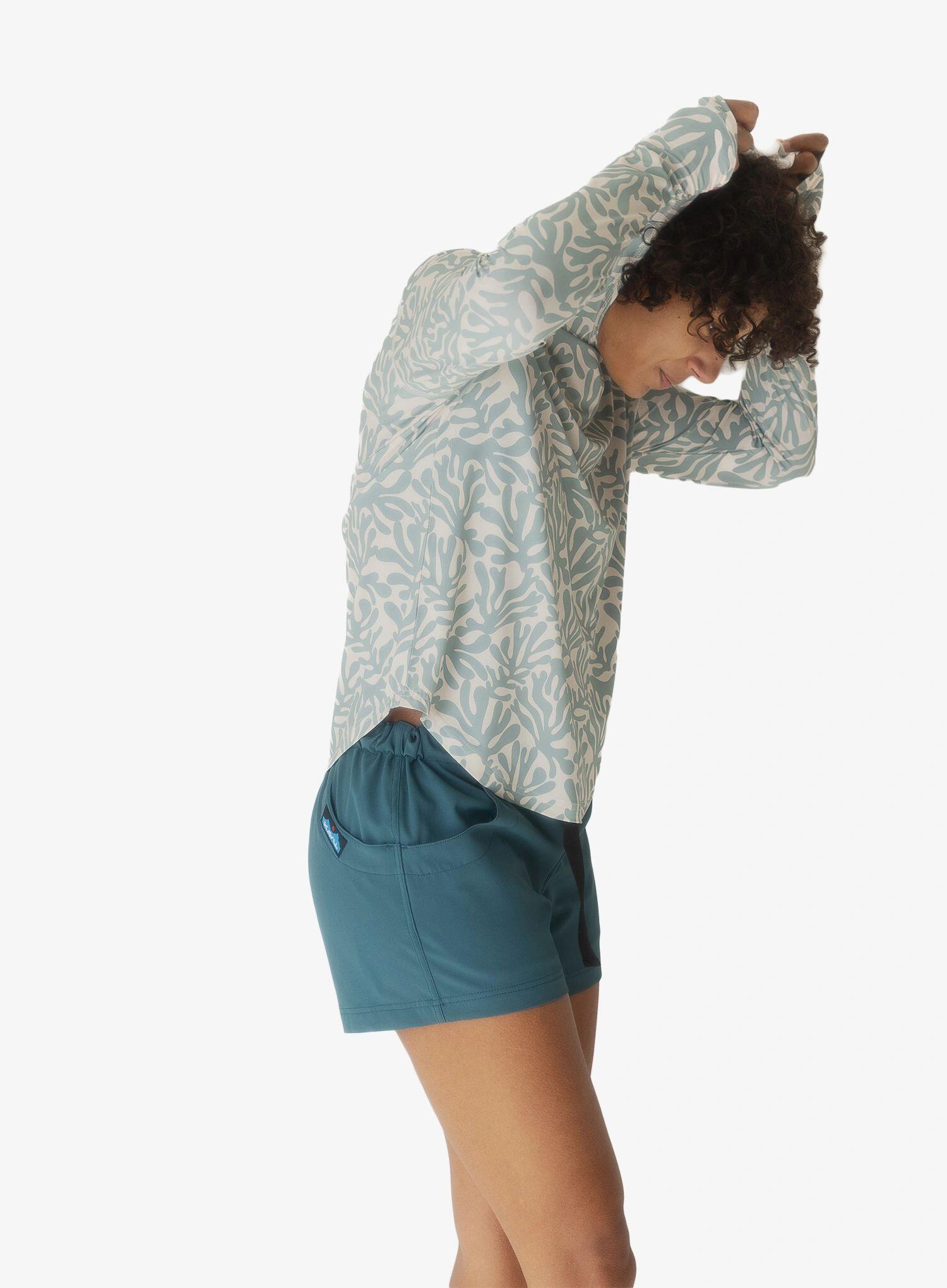 Bluza z kapturem damska Kavu Sunlite Hoodie 3/4