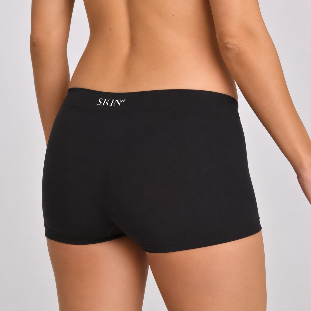 Damen-Sportshorty mit Leichter Kompression aus Bio-Baumwolle – SKINUP SPORT 3/4