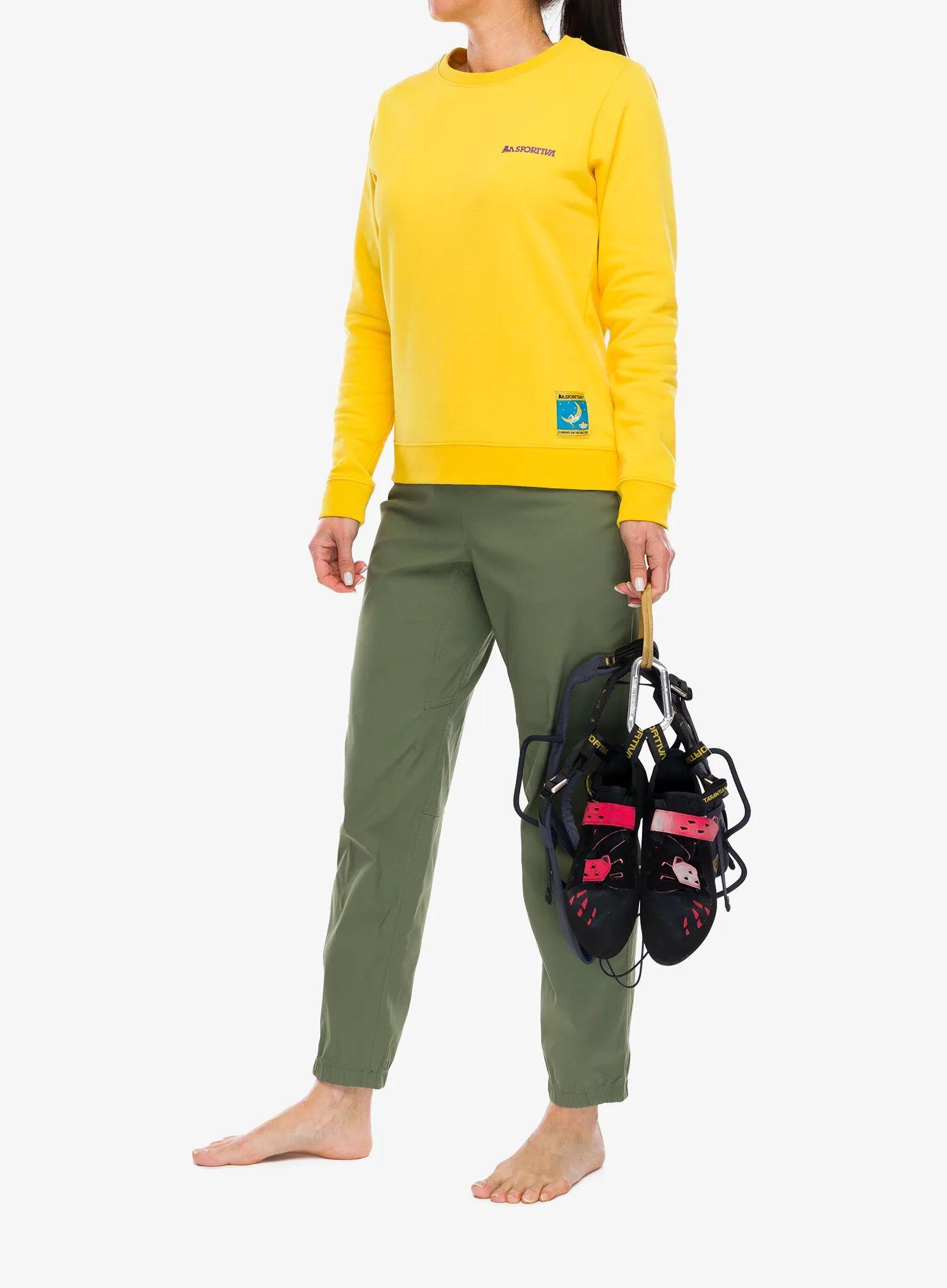 Bluza damska La Sportiva Climbing on the Moon Sweatshirt 3/7