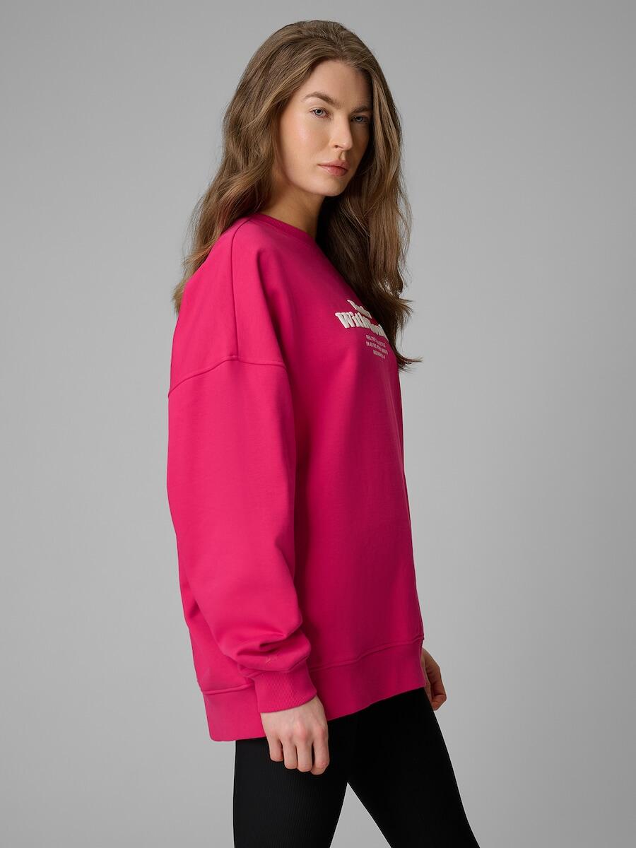 Bluza dresowa oversize bez kaptura damska 4F 4FRSS26TSWSF2993 3/7