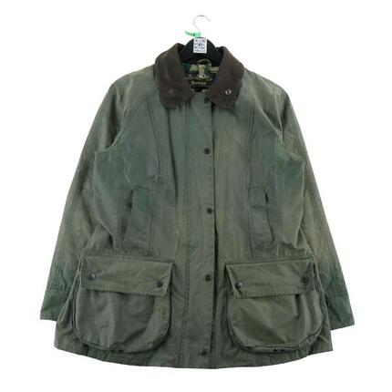 Second life - Parka męska Barbour woskowana tartanowa - Stan bardzo dobry
