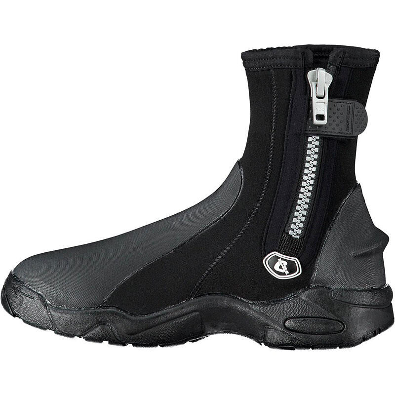 Buty nurkowe Cressi Korsor 5mm – twarda podeszwa, zamek 2/6