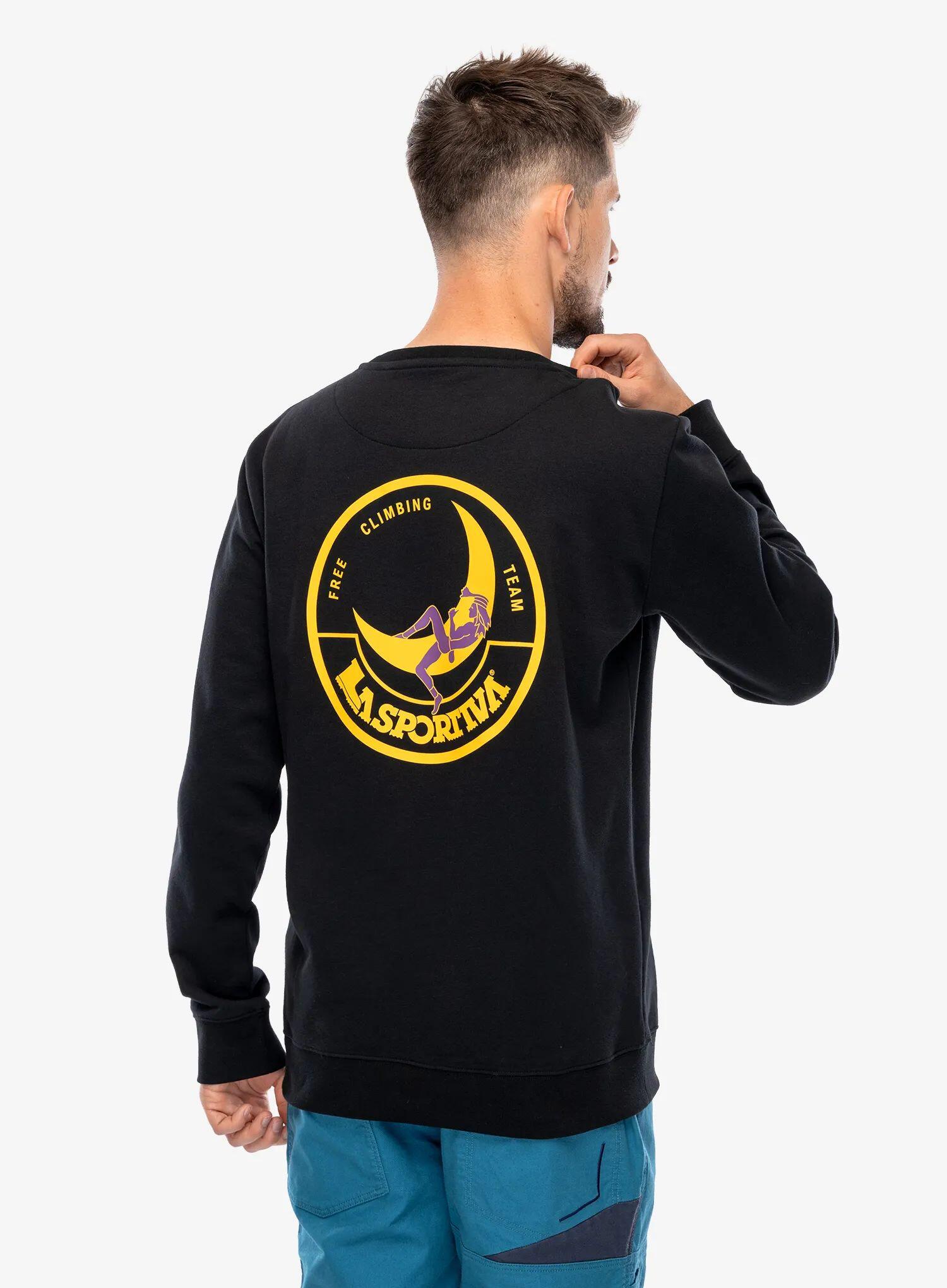 Bluza bez kaptura La Sportiva Climbing on the Moon Sweatshirt 2/7