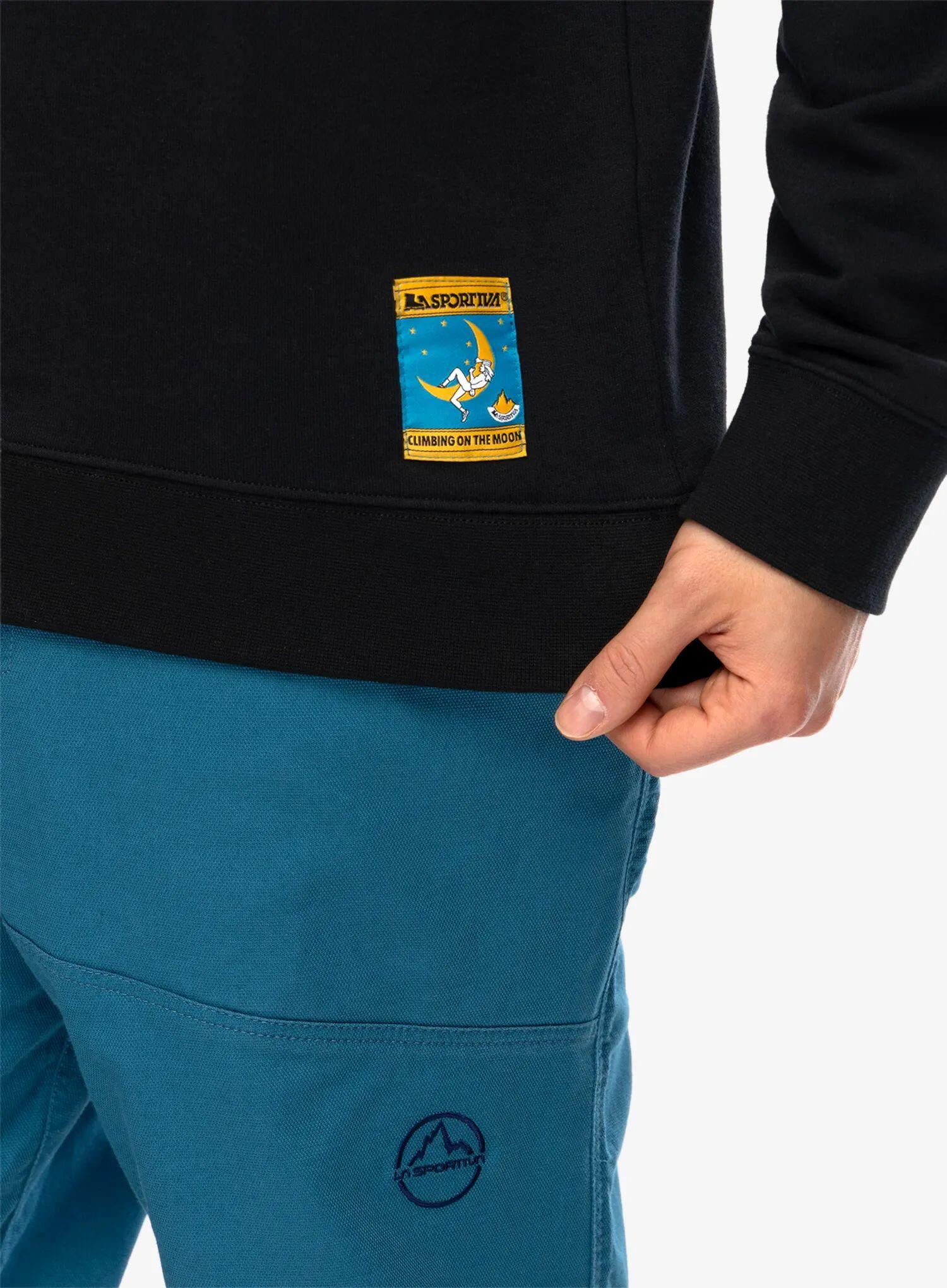 Bluza bez kaptura La Sportiva Climbing on the Moon Sweatshirt 7/7