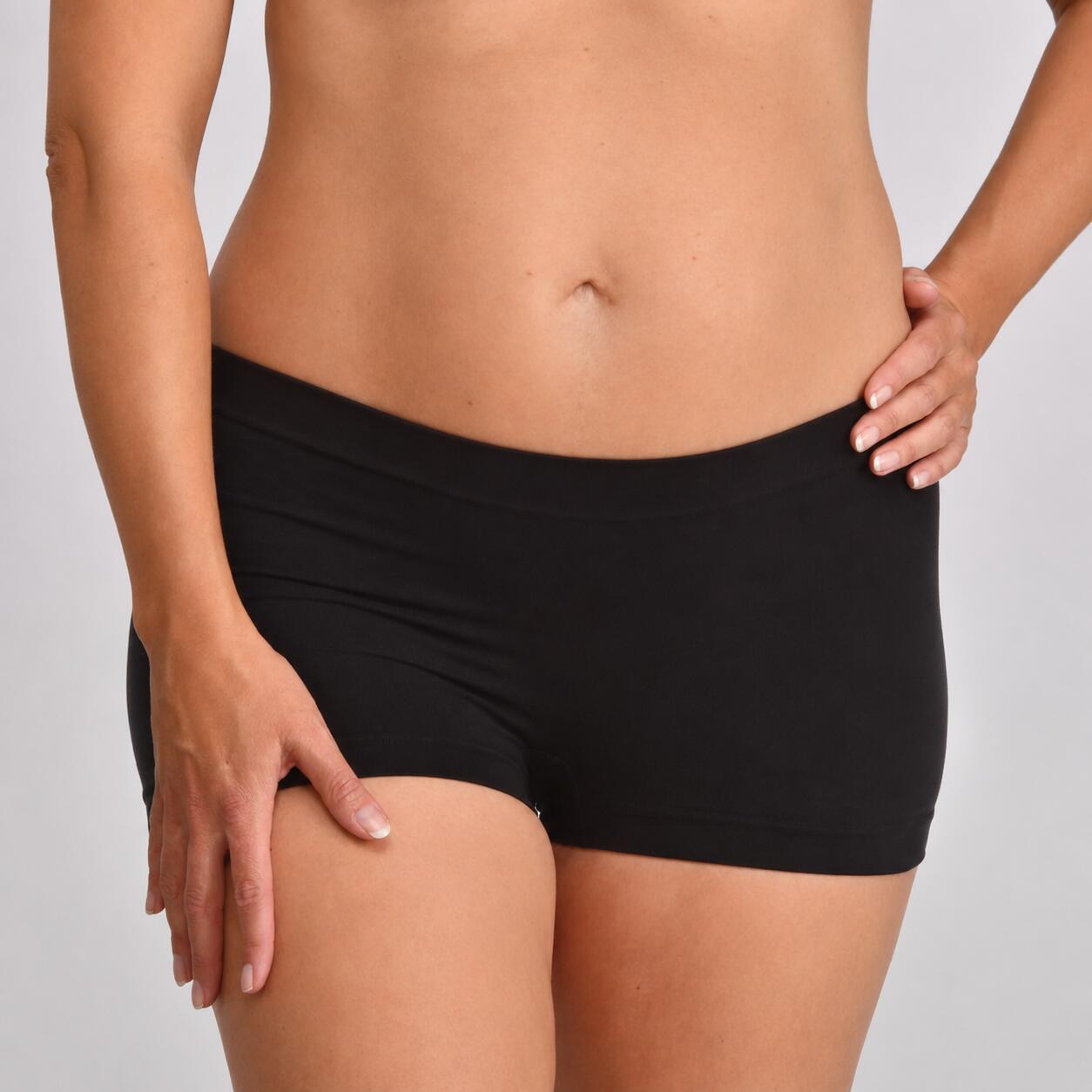 Damen-Sportshorty mit Leichter Kompression aus Bio-Baumwolle – SKINUP SPORT 2/4