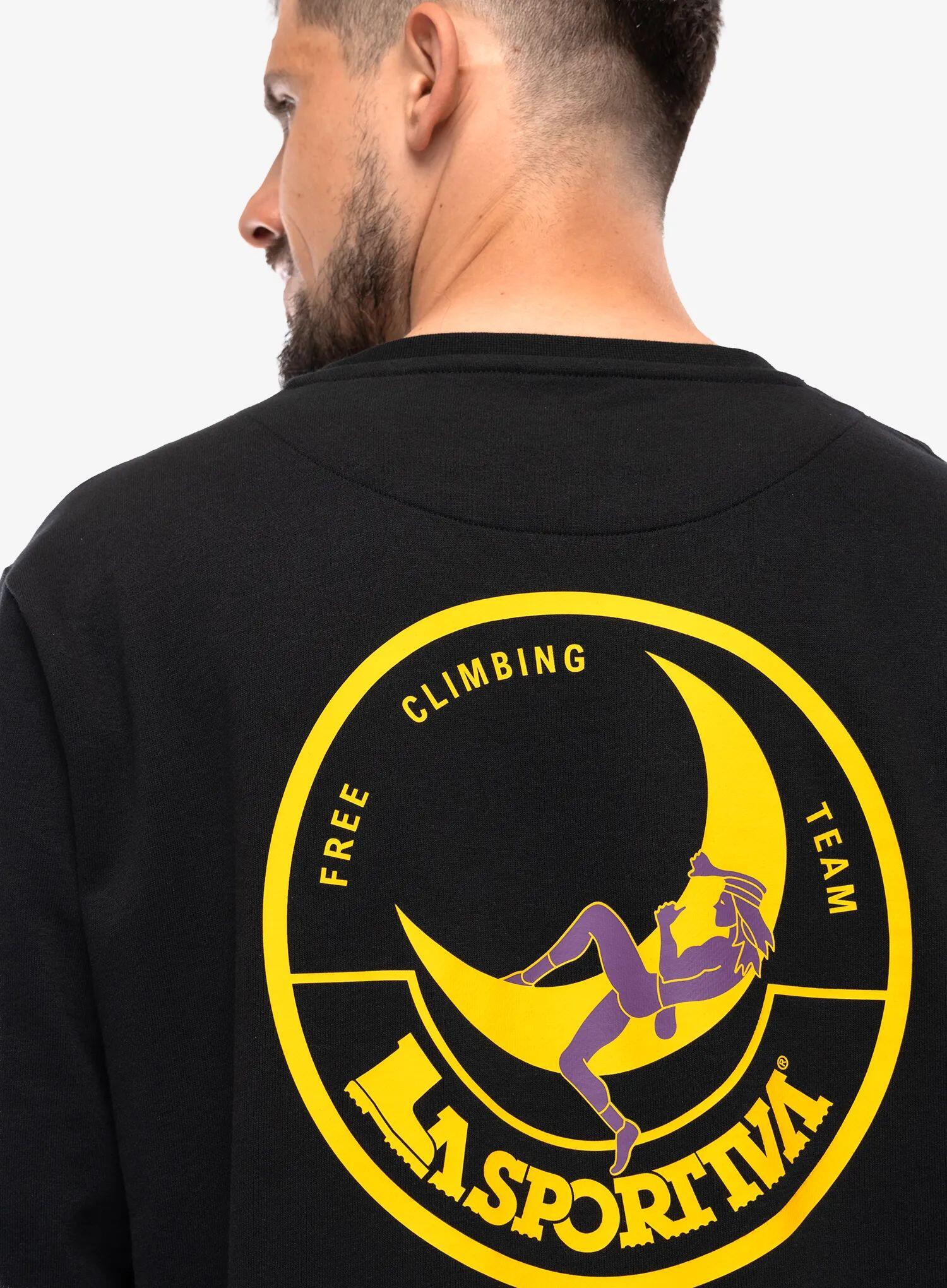 Bluza bez kaptura La Sportiva Climbing on the Moon Sweatshirt 5/7