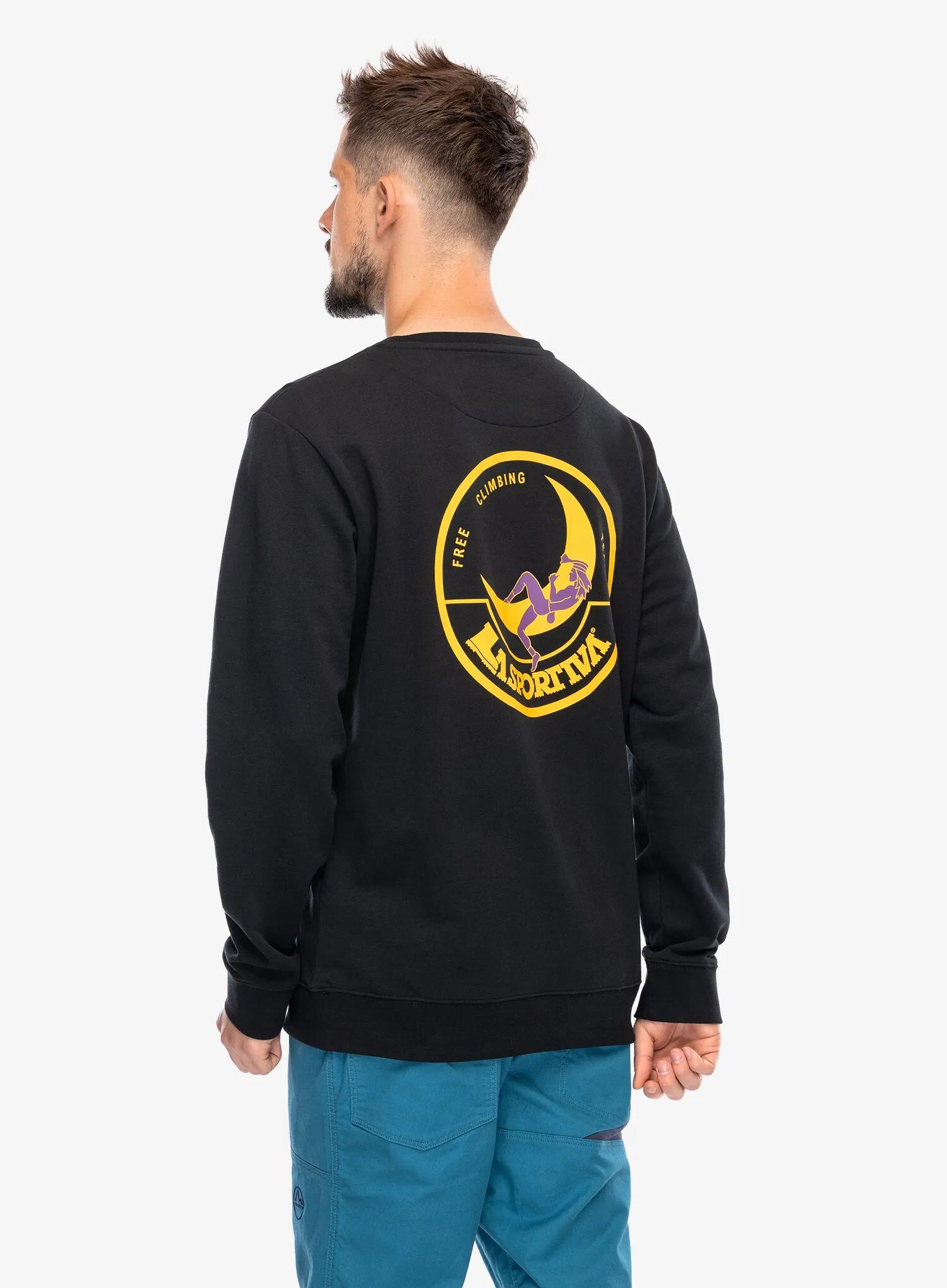 Bluza bez kaptura La Sportiva Climbing on the Moon Sweatshirt 4/7