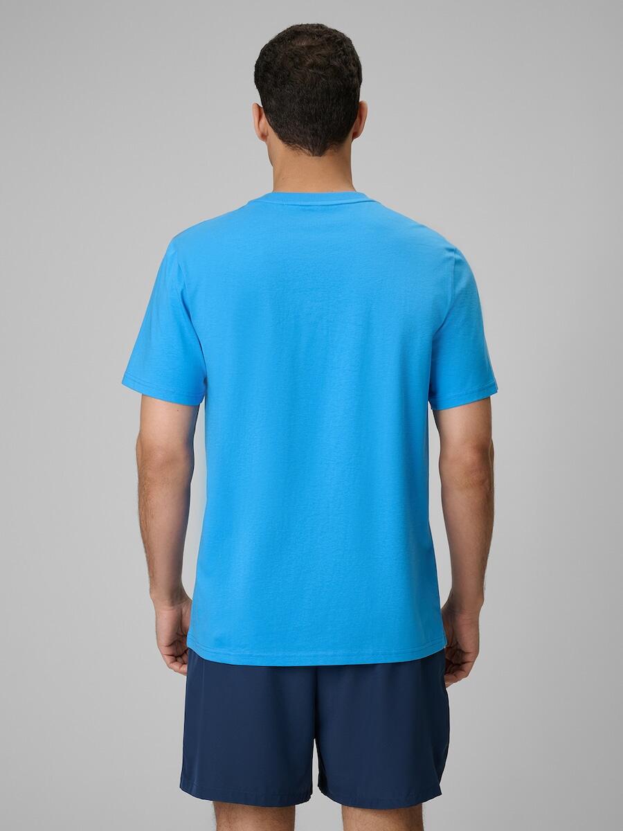 T-shirt regular z nadrukiem męski 4F 4FWSS26TTSHM2783 2/6