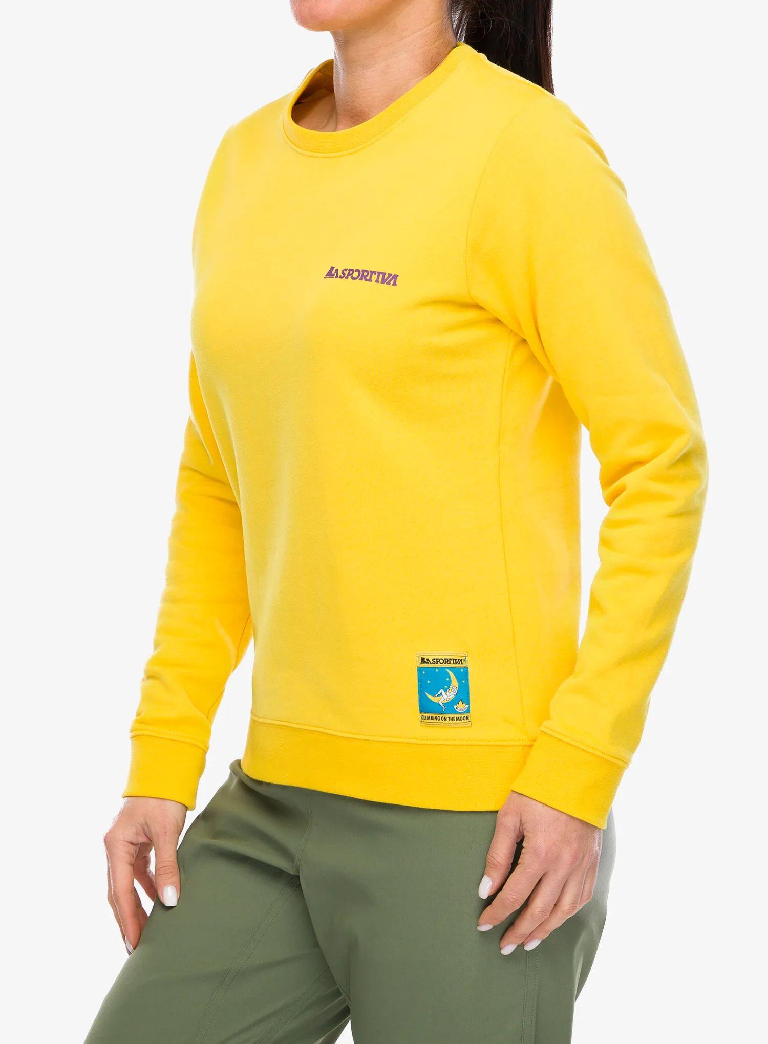 Bluza damska La Sportiva Climbing on the Moon Sweatshirt 4/7