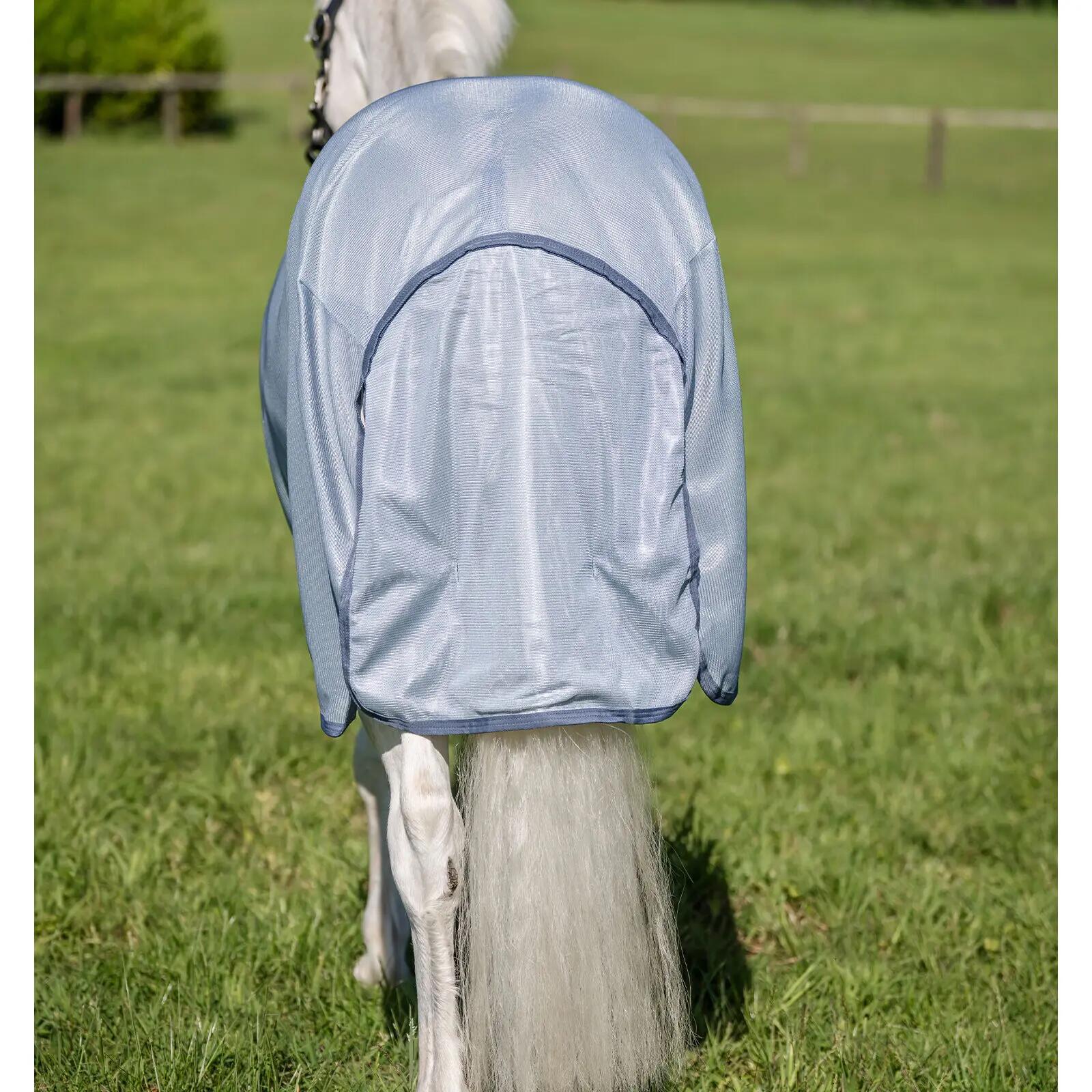 Cobertor anti-moscas para poni con cubierta de cuello desmontable Amigo Bug Rug 3/5