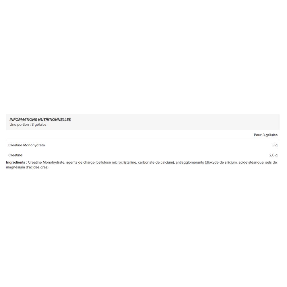 Créatines | Creatine Monohydrate (180 Caps) 2/2