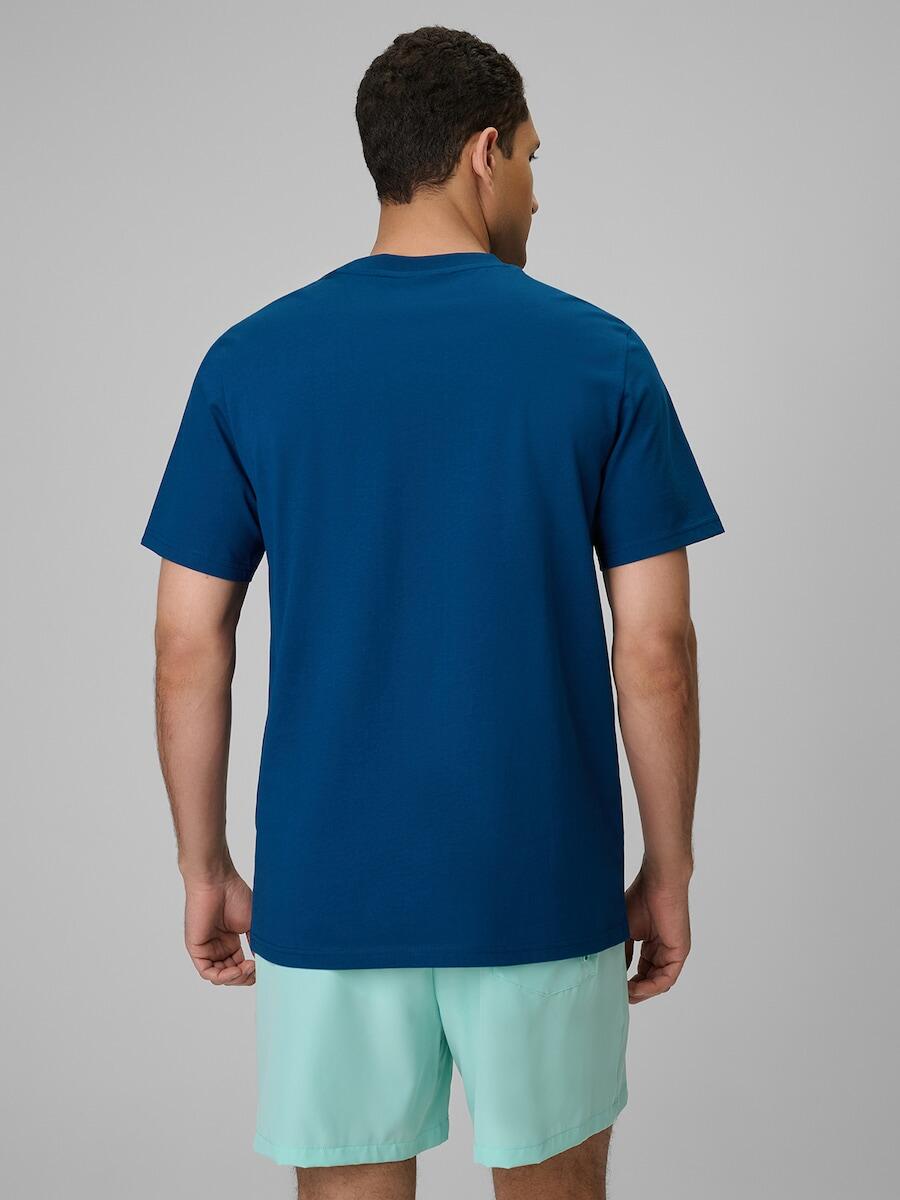 T-shirt regular z nadrukiem męski 4F 4FWSS26TTSHM2783 2/6