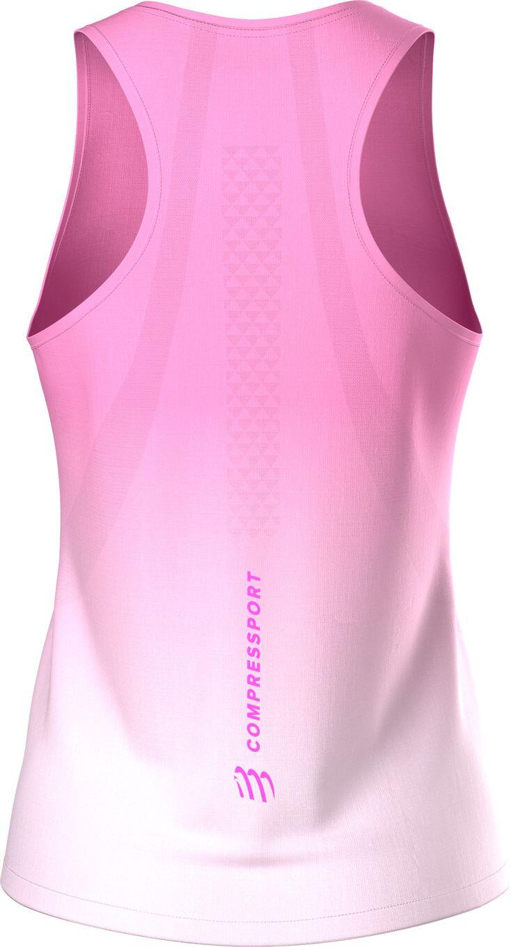 Compressport Performance Ironman 2026 tanktop roze/wit voor dames 2/4