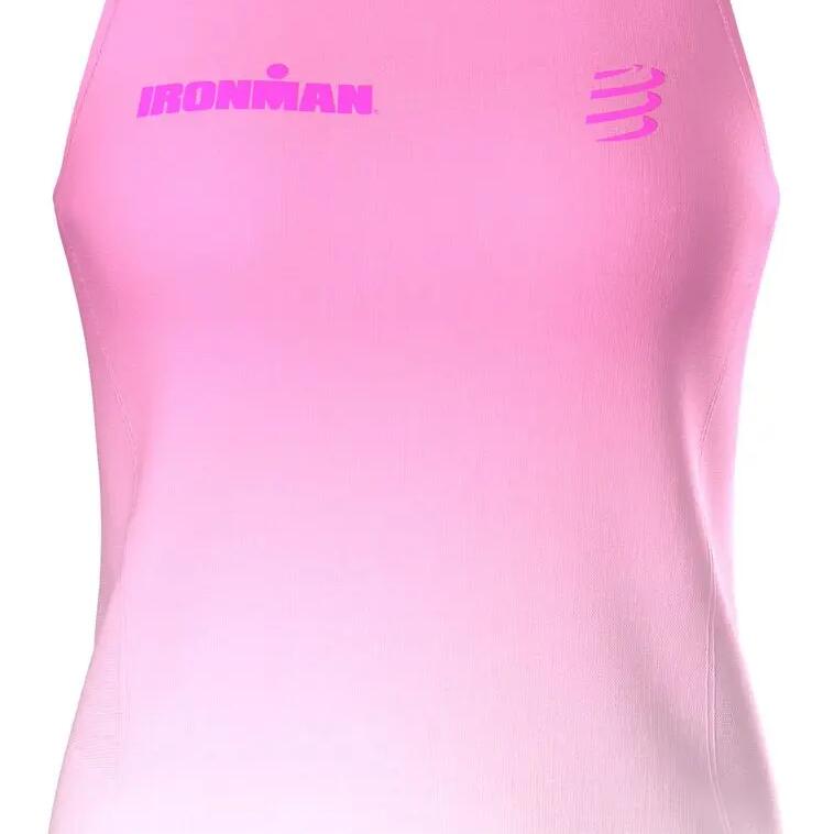 Compressport Performance Ironman 2026 Women's Tank Top (Pink/White)