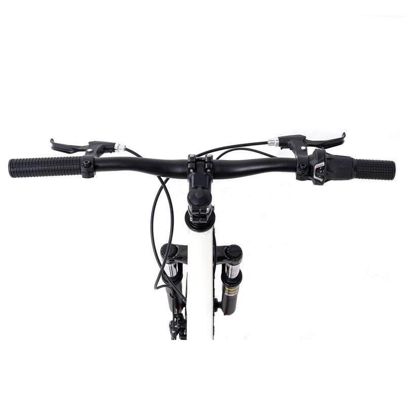 Bicicletă de munte copii MTB 20" EM5 – 7 viteze, frâne pe disc, furcă suspendată