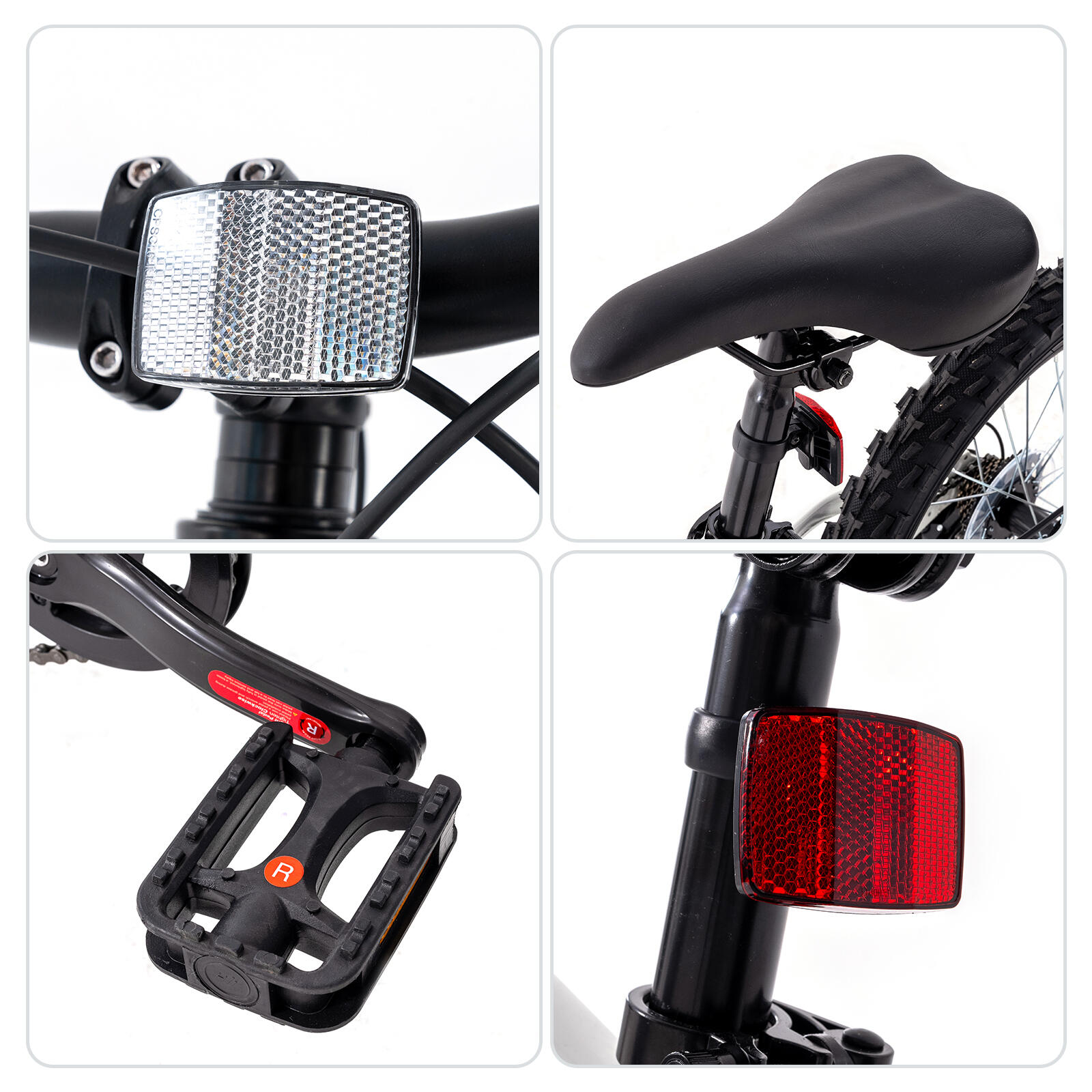 MTB Mountain bike bambino 20" EM5 7 velocità freni a disco forcella ammortizzata 5/7