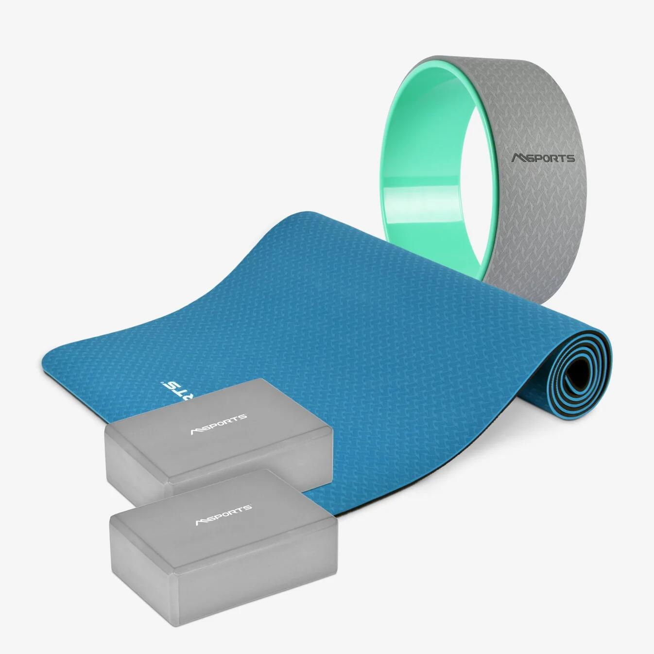 Ensemble de yoga gris haut de gamme 1/7