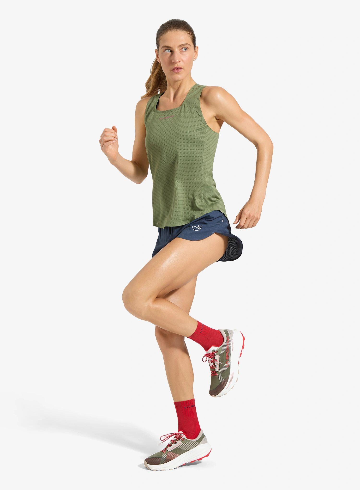 Spodenki do biegania damskie La Sportiva Low Waist Short 3/4