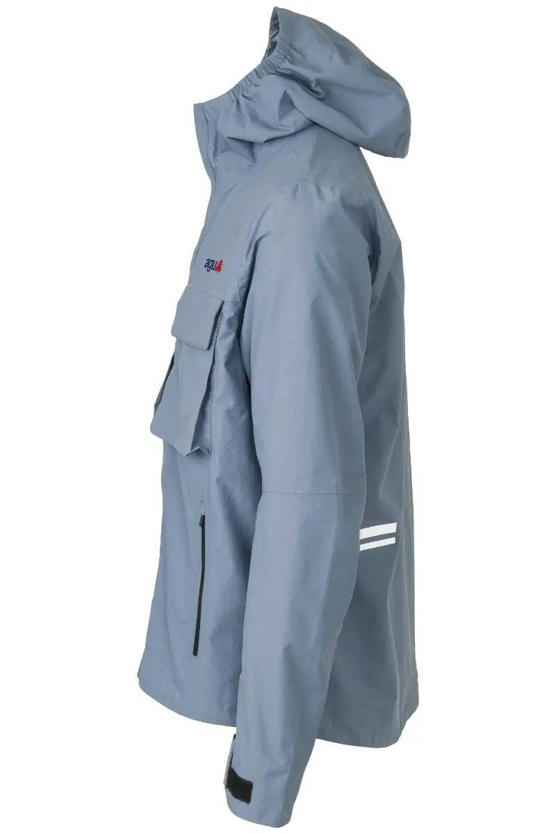 Veste de pluie vélo ville imperméable respirante City Cruiser bleue 5/6