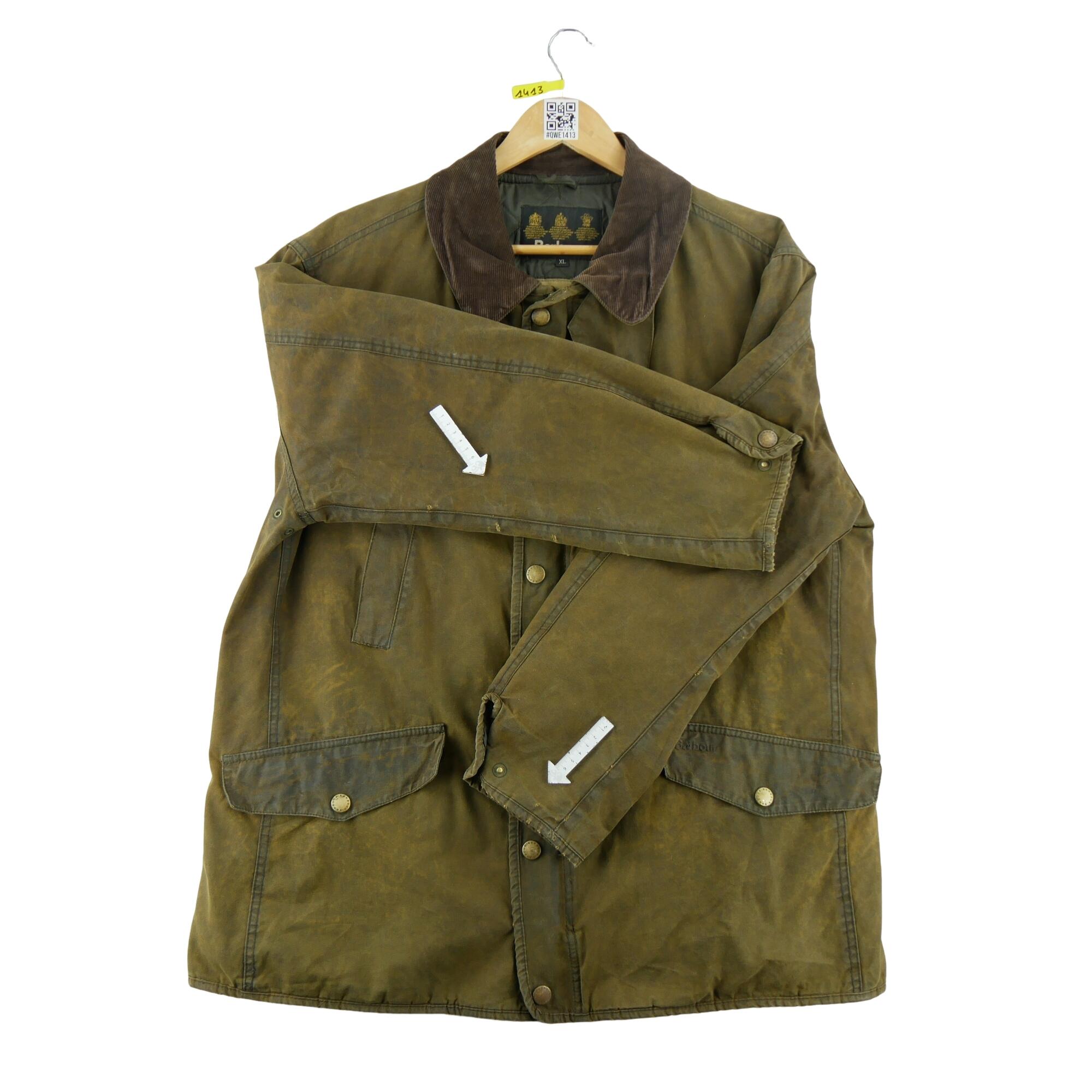 Seconde vie - Parka Homme  Martindale 8oz Wax Kaki - Bon état 5/7