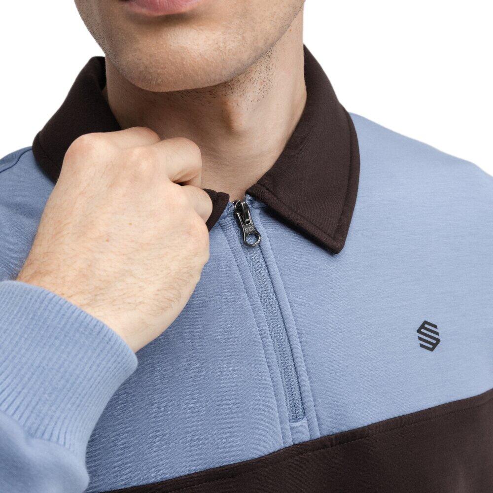 Herren Golf pullover Eagle Blue Blau 4/7