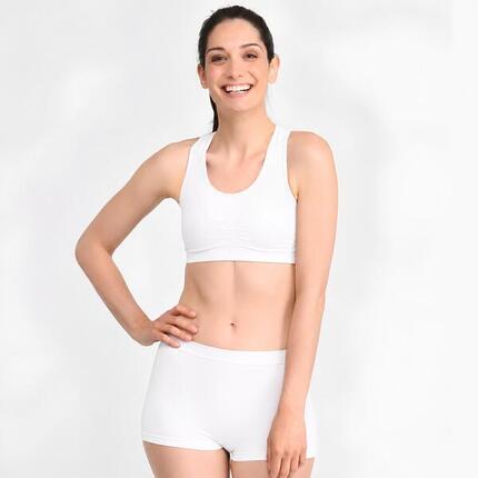 Shorty Sport Femme Compression Légère en Coton Biologique - SKINUP SPORT