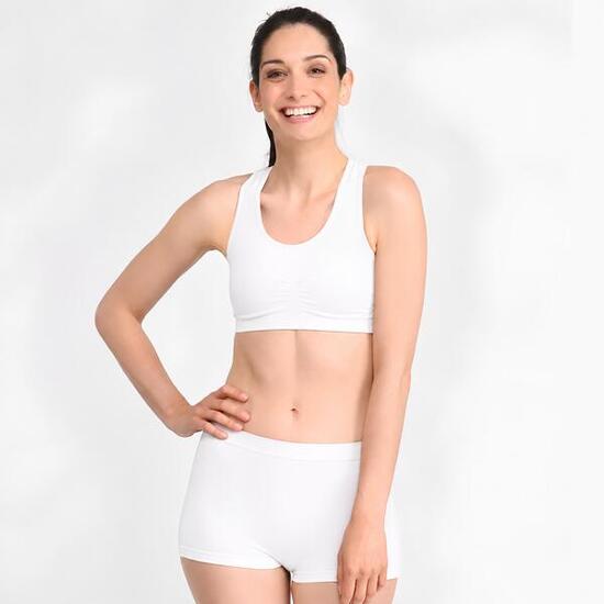Shorty Sport Femme Compression Légère en Coton Biologique - SKINUP SPORT