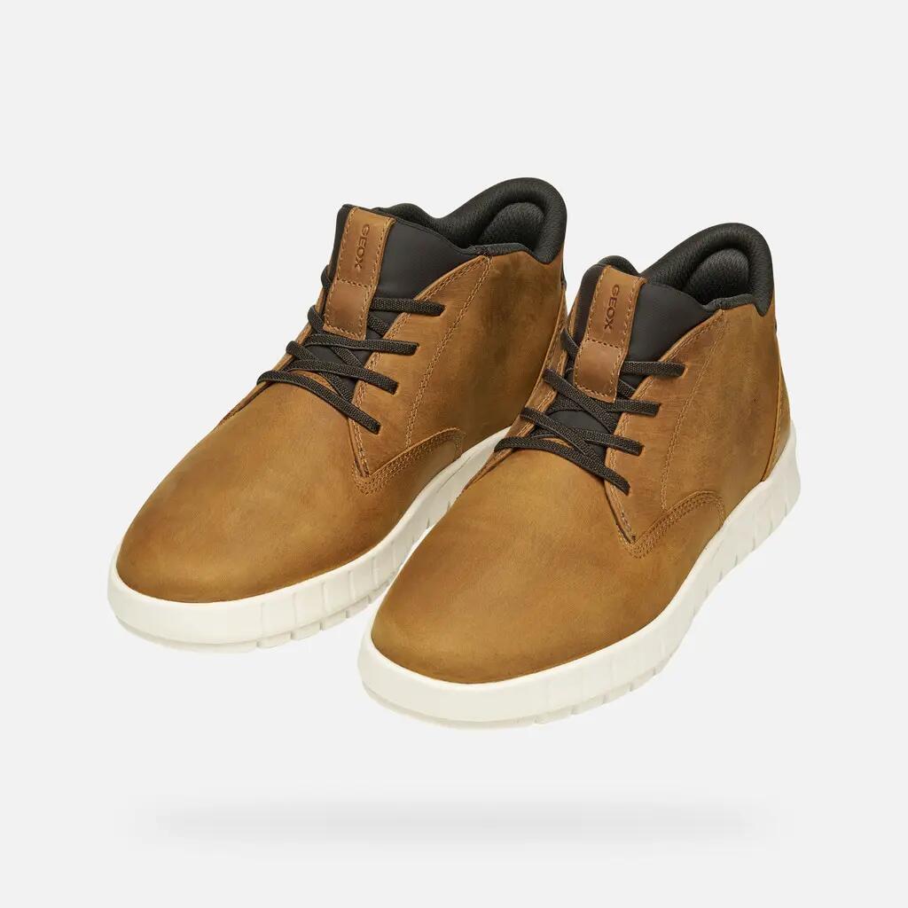 Bottines Geox U FLEXTRIDE PLUS Marron 4/7