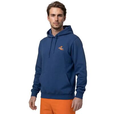Heren tennis hoodie newport navy blauw