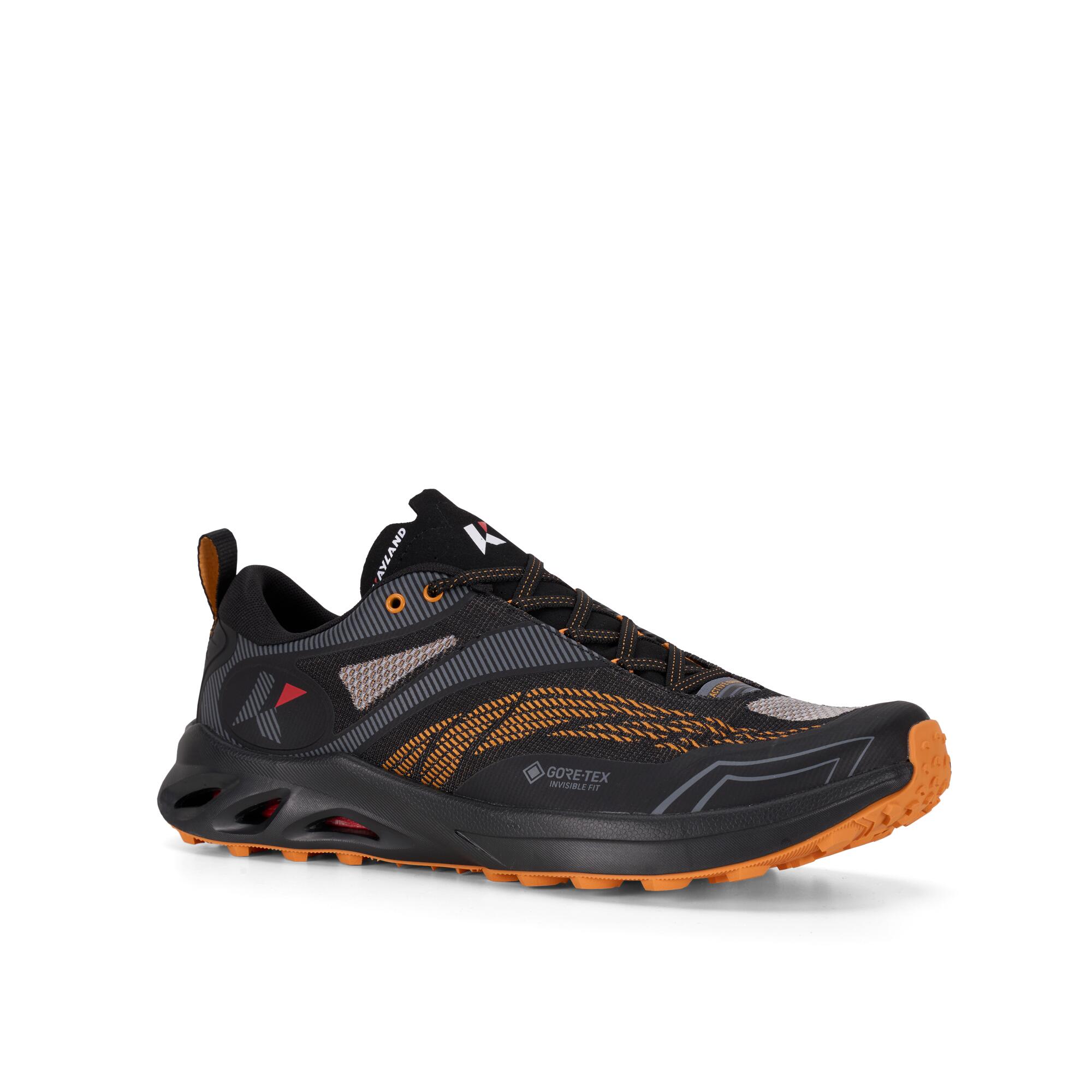 Outdoor schoenen Heren ELEVATION GTX zwart oranje 3/5