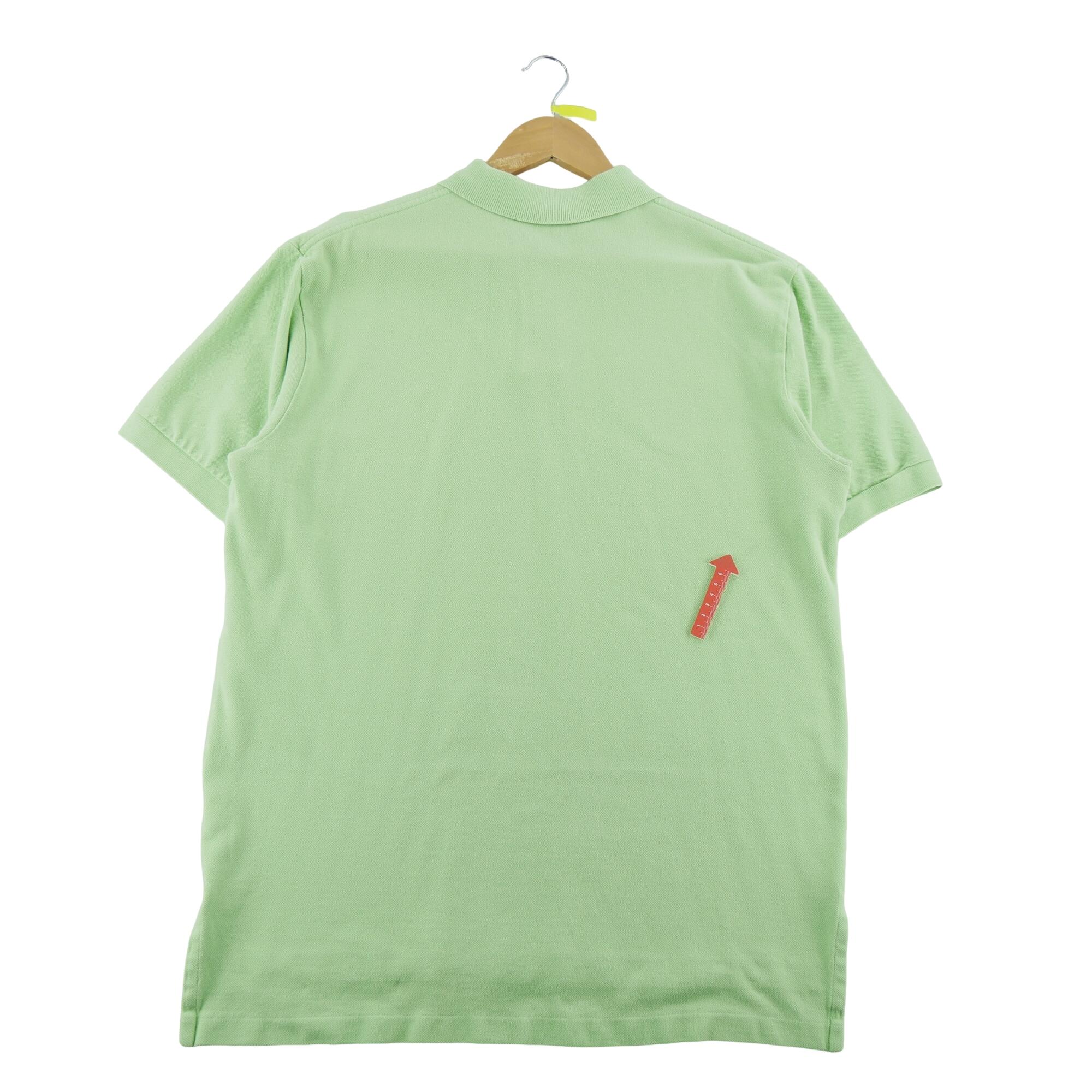 Tweedehands - Polo Ralph Lauren heren korte mouw groen - Goede staat 6/7