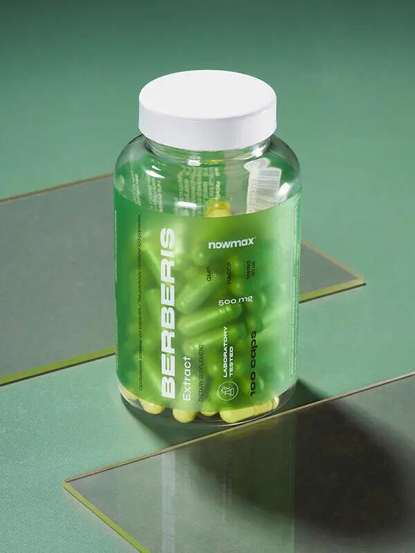 nowmax® Berberys Extract 500mg 100 kaps 3/3