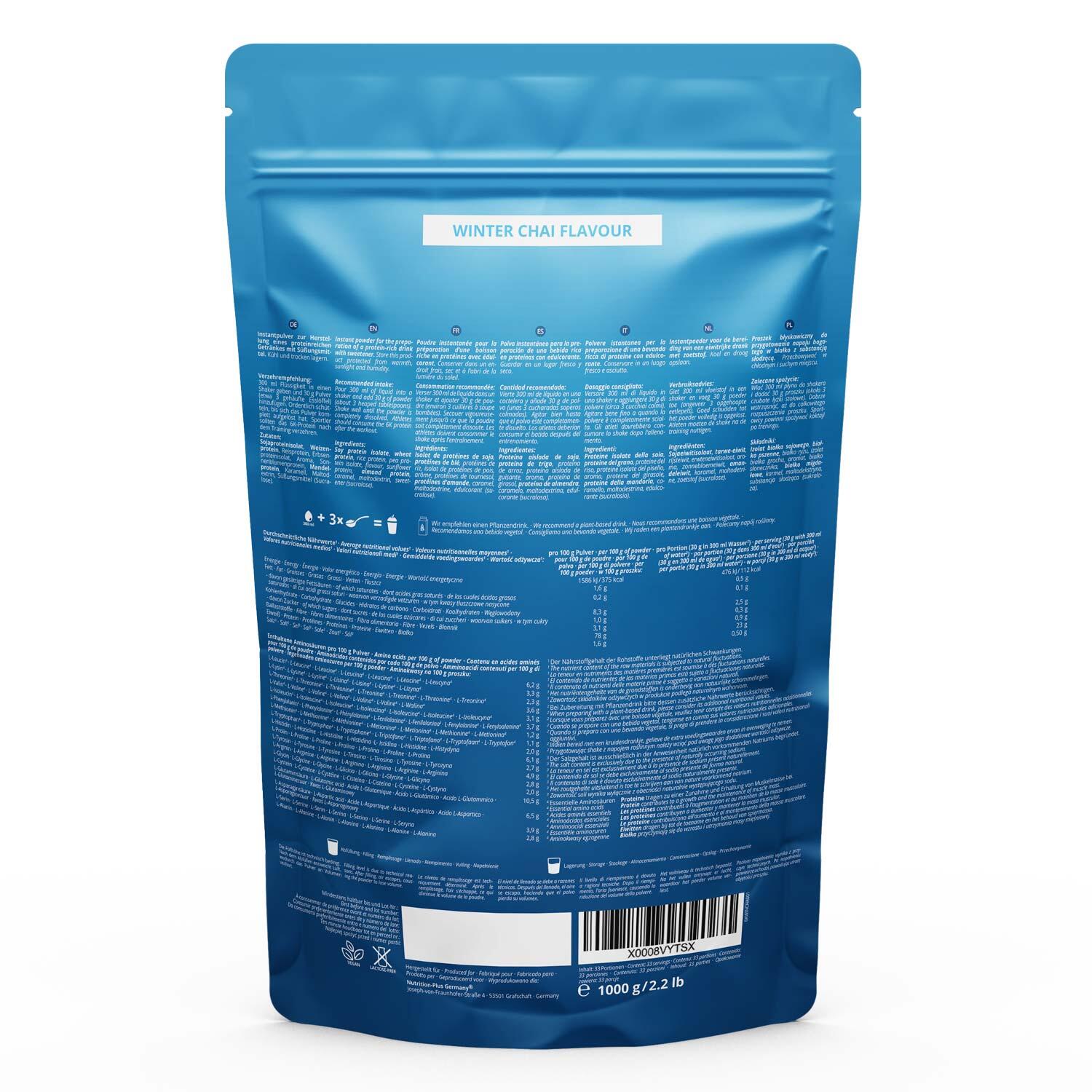 Proteinpulver 6K 1000g - Winter Chai 2/5